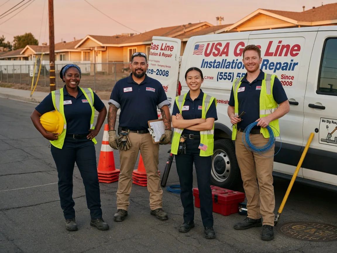 Gas Line Installation company in Rock City Falls, NY